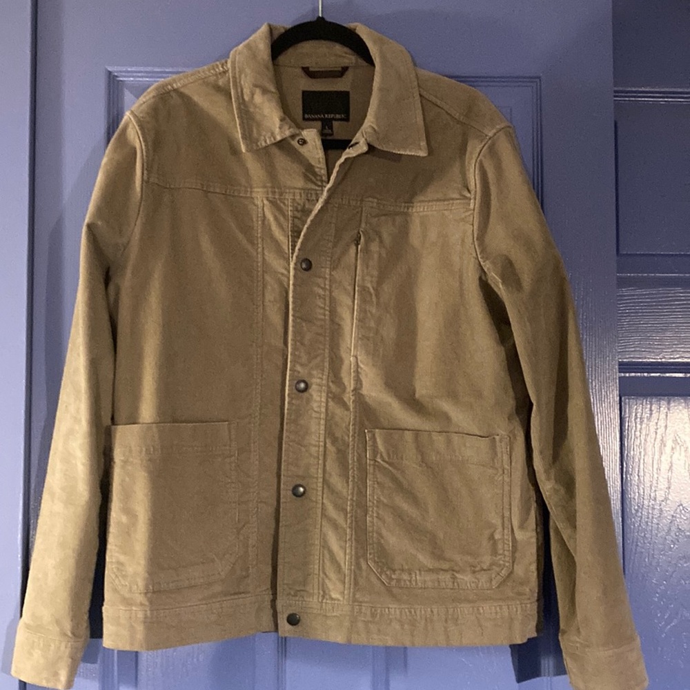 Banana Republic Men’s Corduroy Shirt Jacket, Size L